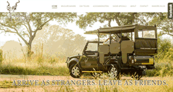 Desktop Screenshot of nhongosafaris.co.za