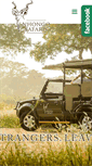 Mobile Screenshot of nhongosafaris.co.za